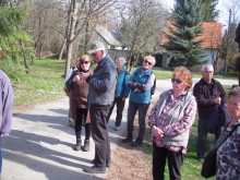 2019.03.30. Bakonykúti; Medvehagyma túra - Gyülekező a faluban