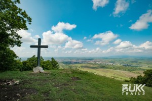 Kaptárkő-Trail. Kilátás Eger városára.