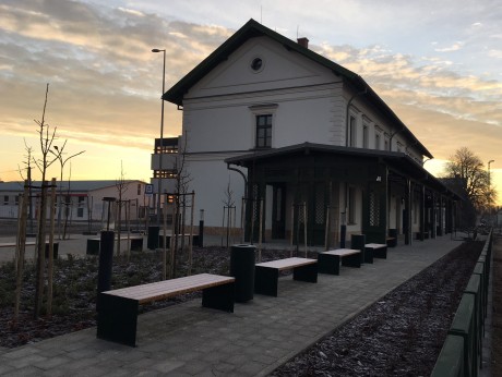 MÁV Felújított tapolcai vasútállomás 3