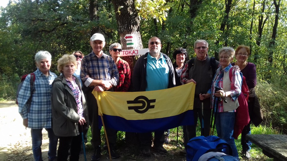 A MÁV VSC turistái Tokajban